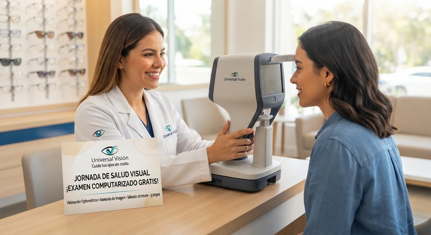 Jornada de Salud Visual y Examen Computarizado Gratis